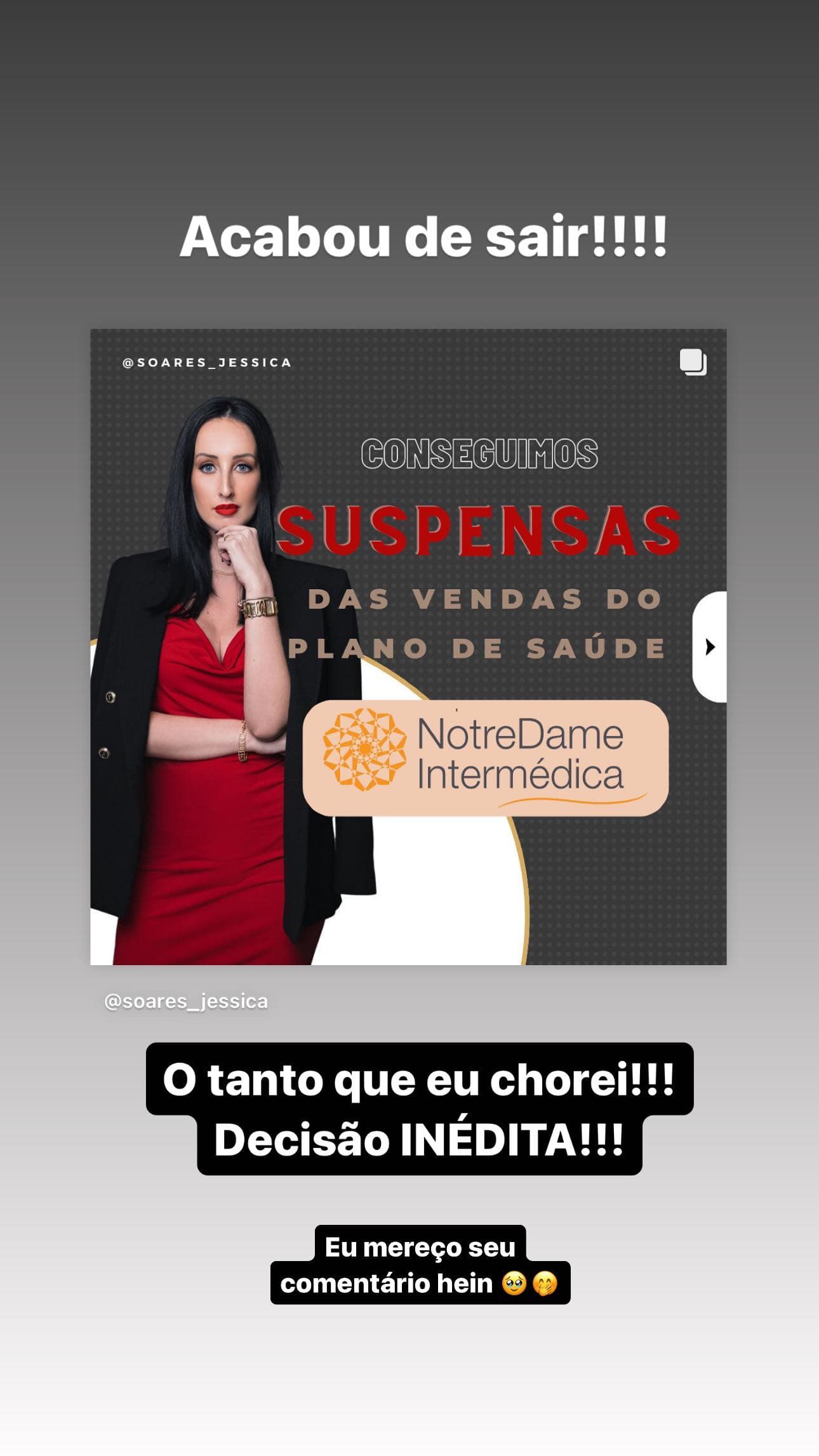 Decisão inédita: Notre Dame Intermédica suspensa